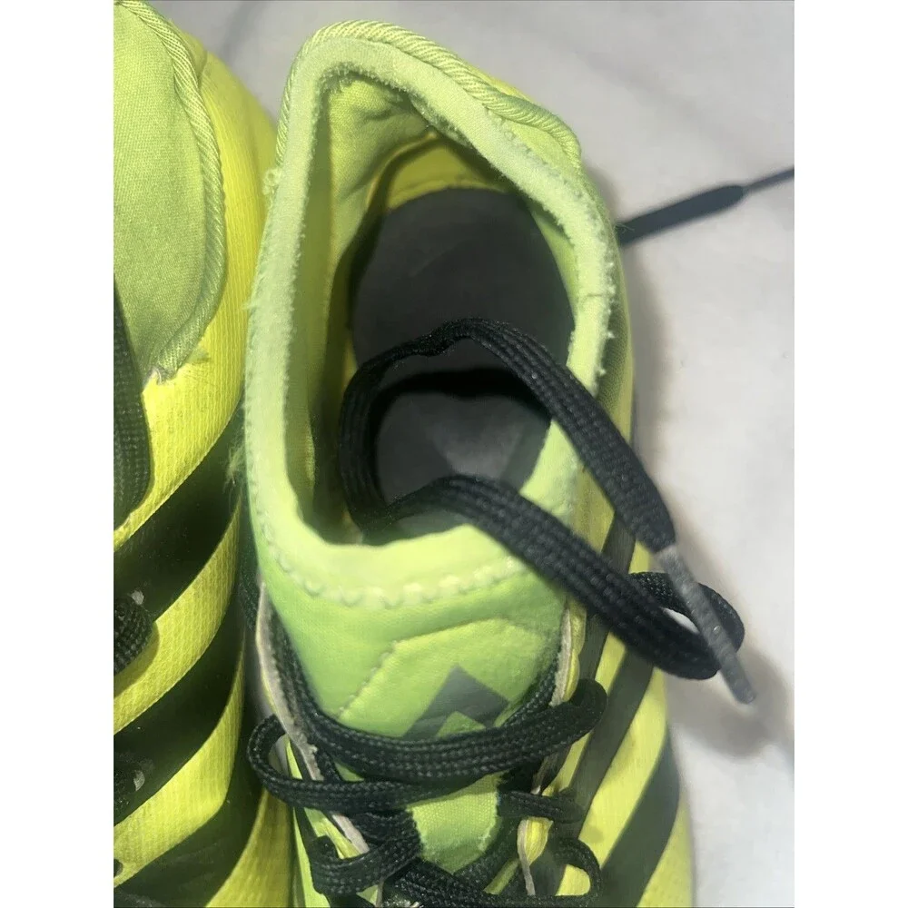 ADIDAS AQ3429 Yellow Green Indoor Soccer Cleats Shoes 6.5 Men